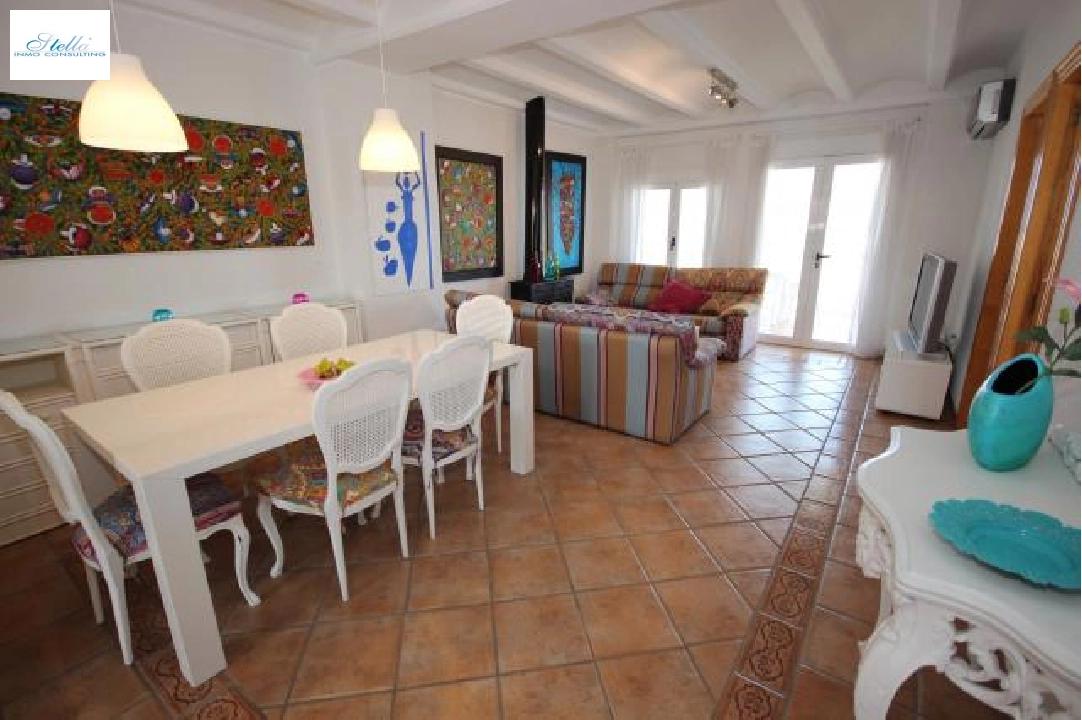 beach house in Oliva(Oliva) for sale, built area 220 m², year built 1996, condition neat, + stove, air-condition, plot area 430 m², 6 bedroom, 2 bathroom, swimming-pool, ref.: Lo-3416-35