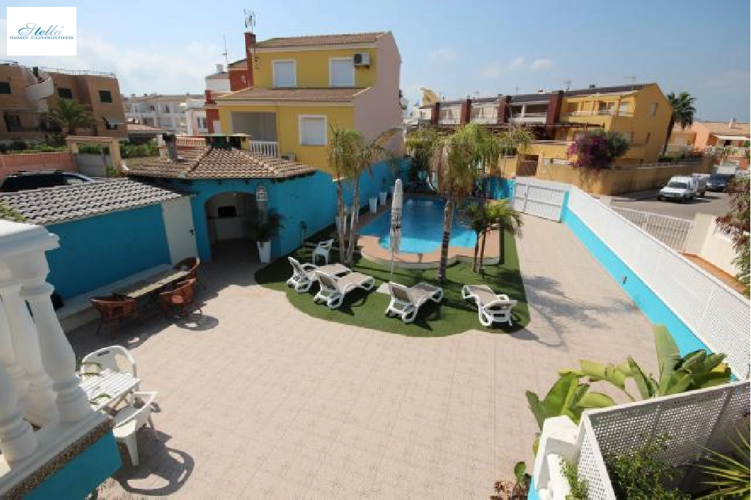beach house in Oliva(Oliva) for sale, built area 220 m², year built 1996, condition neat, + stove, air-condition, plot area 430 m², 6 bedroom, 2 bathroom, swimming-pool, ref.: Lo-3416-48