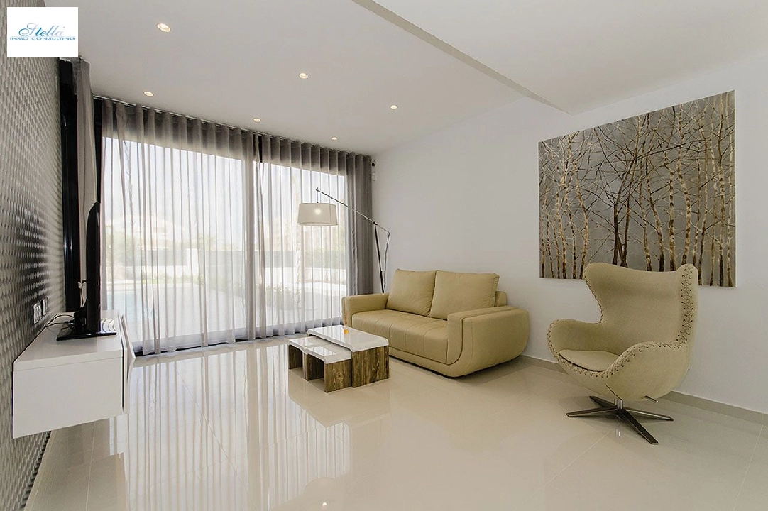 villa in Los Belones(Murcia) for sale, built area 207 m², condition first owner, air-condition, plot area 430 m², 4 bedroom, 3 bathroom, swimming-pool, ref.: HA-LBN-110-E03-6