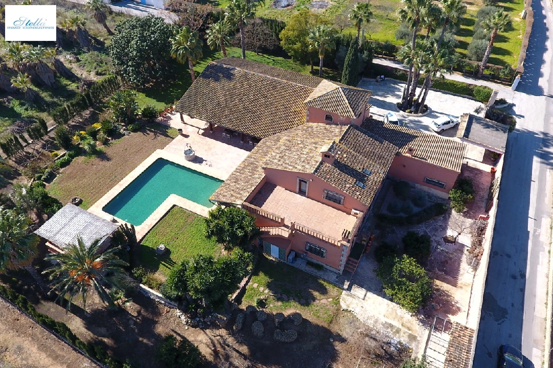 country house in Denia for sale, built area 450 m², year built 1985, + stove, air-condition, plot area 17000 m², 8 bedroom, 4 bathroom, swimming-pool, ref.: SC-T0617-41
