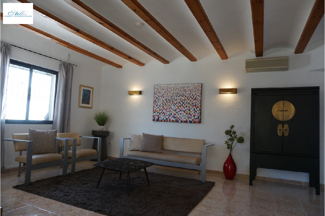 summer house in Els Poblets for holiday rental, built area 126 m², year built 1995, condition modernized, + central heating, air-condition, plot area 560 m², 2 bedroom, 2 bathroom, swimming-pool, ref.: V-0117-10