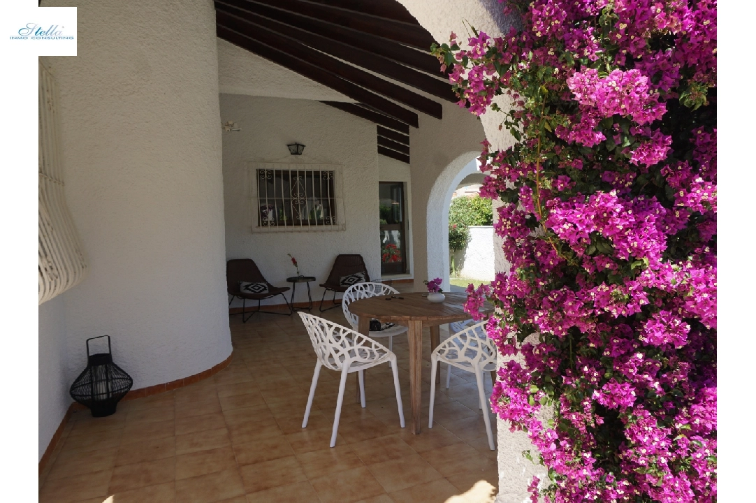 summer house in Els Poblets for holiday rental, built area 126 m², year built 1995, condition modernized, + central heating, air-condition, plot area 560 m², 2 bedroom, 2 bathroom, swimming-pool, ref.: V-0117-6
