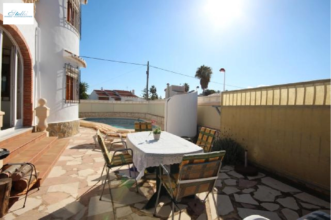 summer house in Els Poblets  for holiday rental, built area 125 m², year built 1992, condition neat, + central heating, air-condition, plot area 400 m², 2 bedroom, 2 bathroom, swimming-pool, ref.: V-0223-6