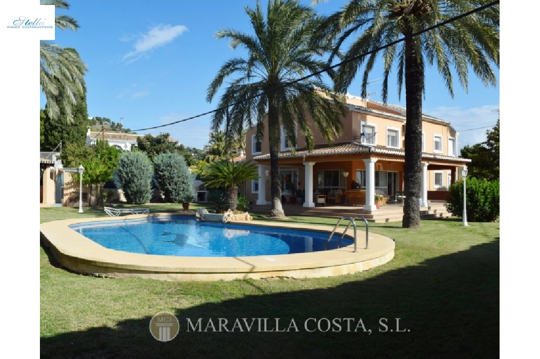 villa in Javea(Altstadt) for sale, built area 293 m², year built 1979, + central heating, air-condition, plot area 1 m², 5 bedroom, swimming-pool, ref.: MV-2338-1