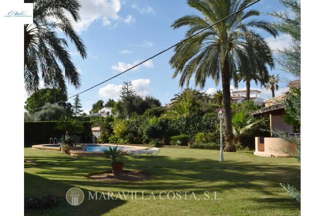 villa in Javea(Altstadt) for sale, built area 293 m², year built 1979, + central heating, air-condition, plot area 1 m², 5 bedroom, swimming-pool, ref.: MV-2338-3