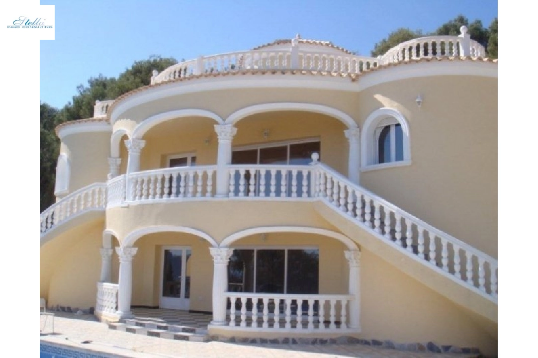 villa in Calpe for sale, built area 380 m², year built 2013, + marble (electric), air-condition, plot area 1000 m², 4 bedroom, 4 bathroom, swimming-pool, ref.: BI-CA.H-314-1