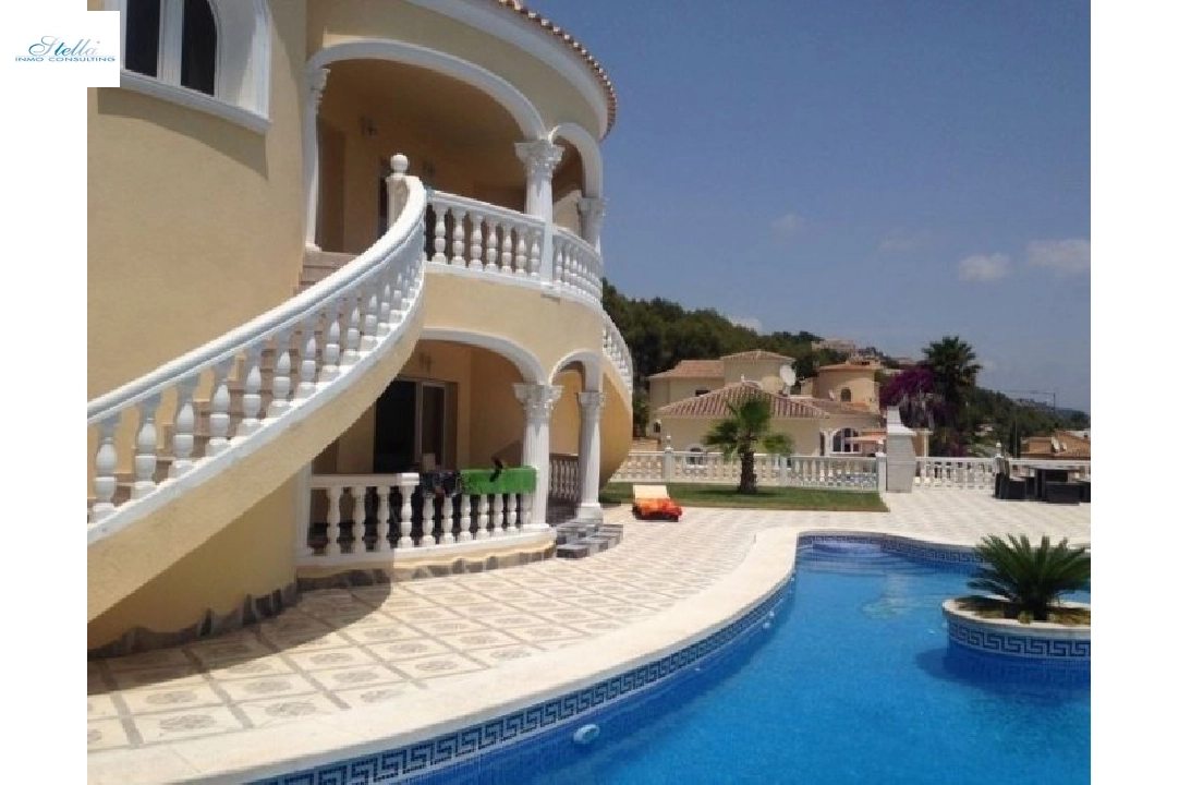 villa in Calpe for sale, built area 380 m², year built 2013, + marble (electric), air-condition, plot area 1000 m², 4 bedroom, 4 bathroom, swimming-pool, ref.: BI-CA.H-314-9