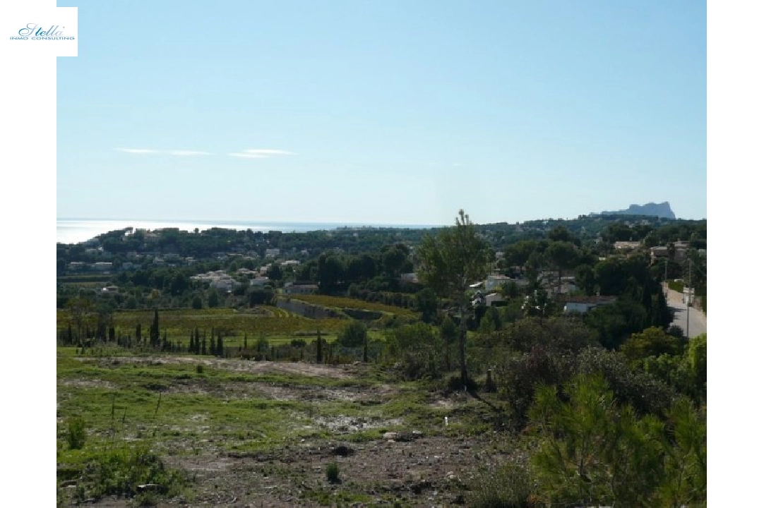 residential ground in Moraira(Camarrocha) for sale, air-condition, plot area 802 m², swimming-pool, ref.: BI-MT.G-180-4