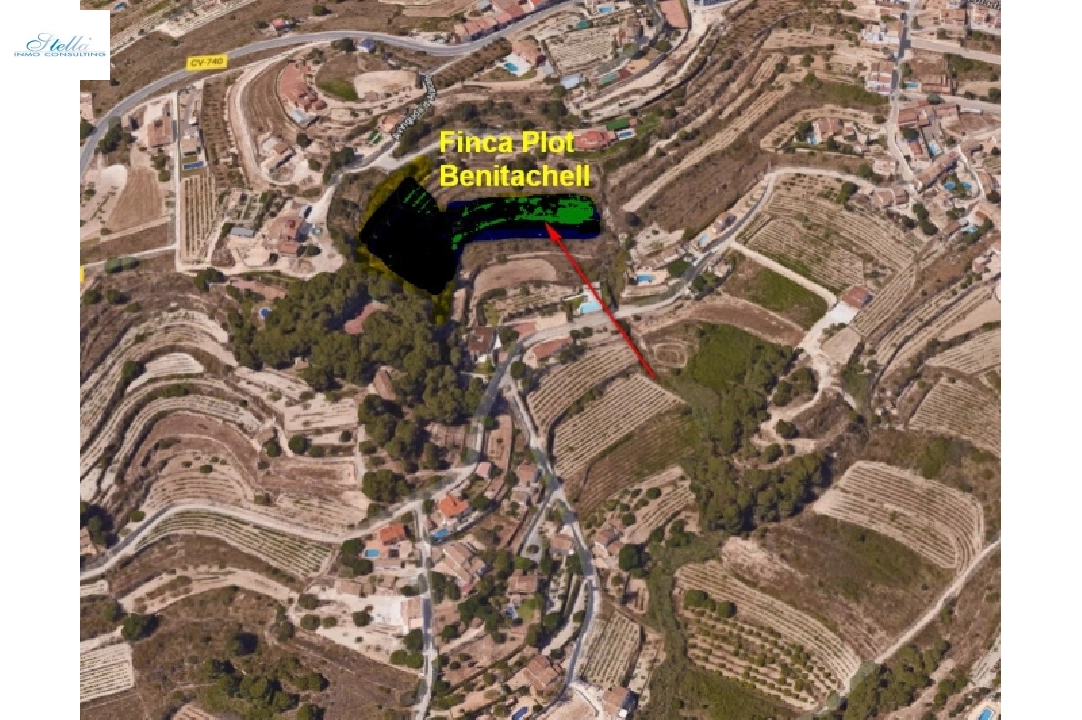 residential ground in Benitachell(Campo) for sale, air-condition, plot area 10723 m², swimming-pool, ref.: BI-BX.G-011-6