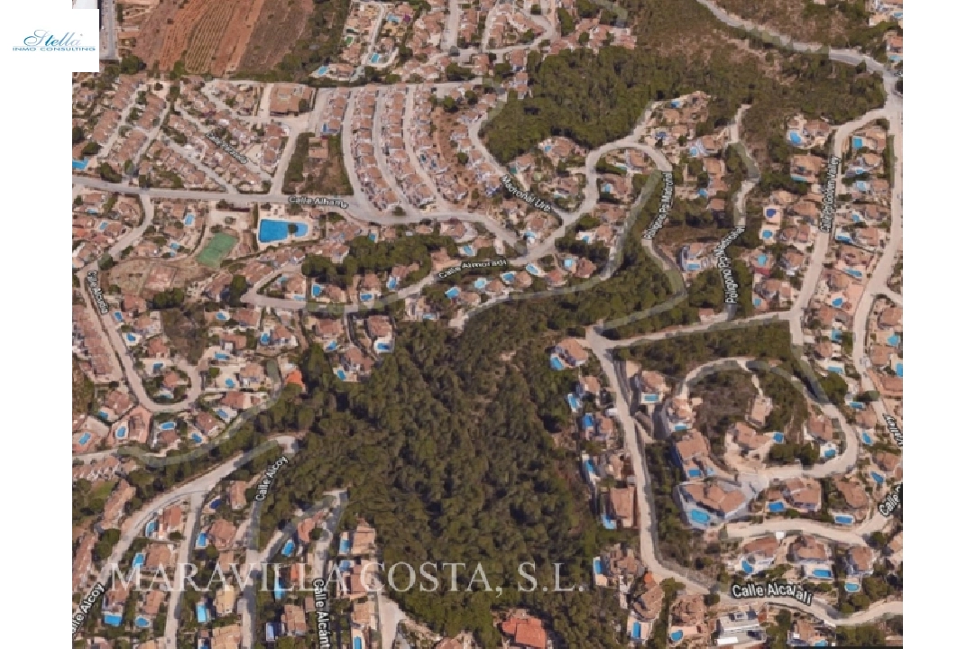 residential ground in Moraira for sale, plot area 1610 m², ref.: MV-2355-5