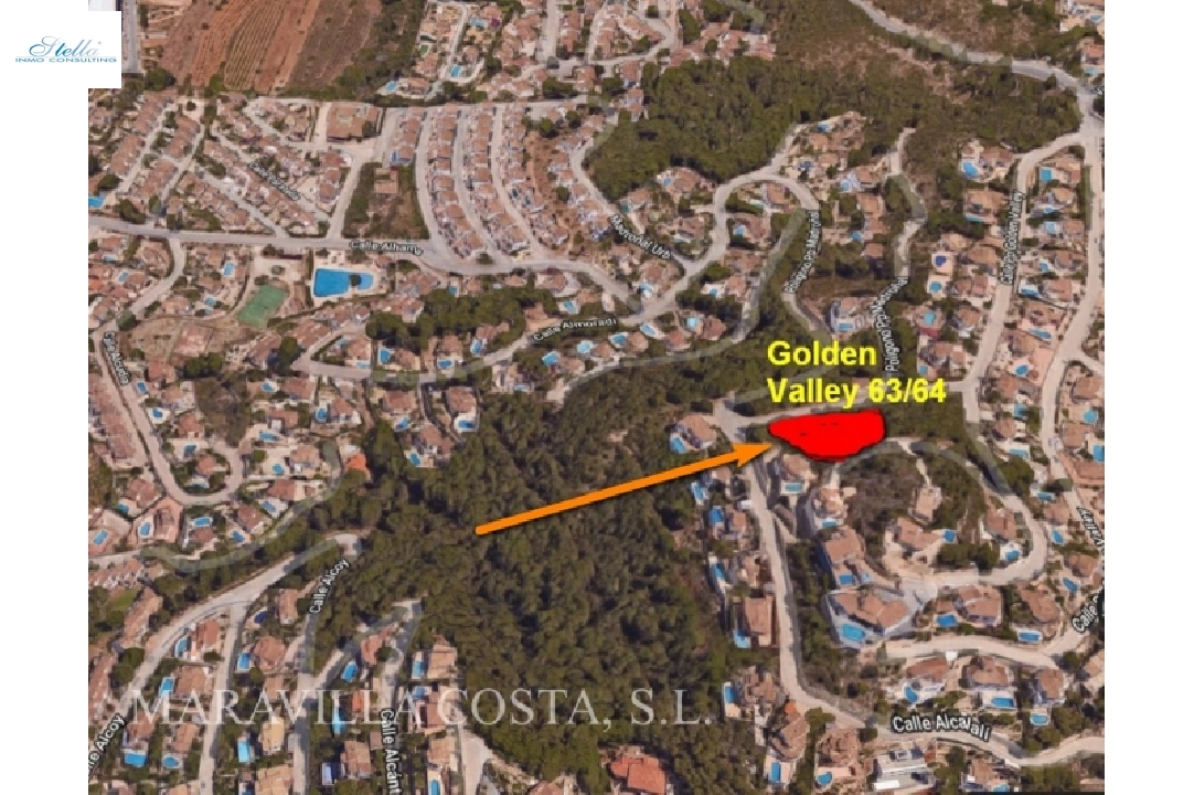 residential ground in Moraira for sale, plot area 1610 m², ref.: MV-2355-6