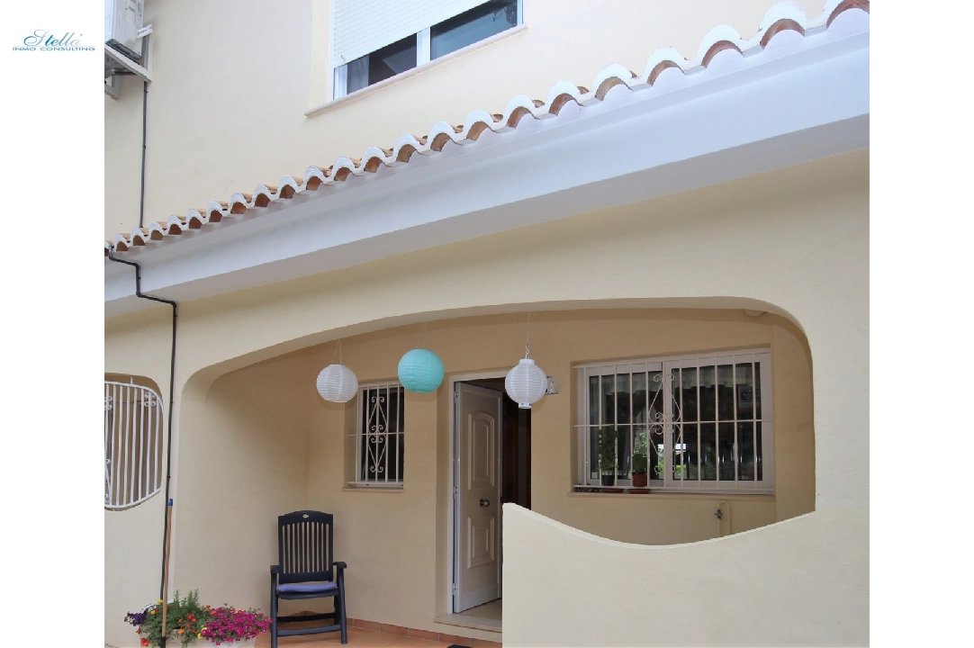 terraced house middle in Denia for sale, built area 111 m², year built 1997, condition neat, + KLIMA, air-condition, 2 bedroom, 2 bathroom, swimming-pool, ref.: MJ-1218-18