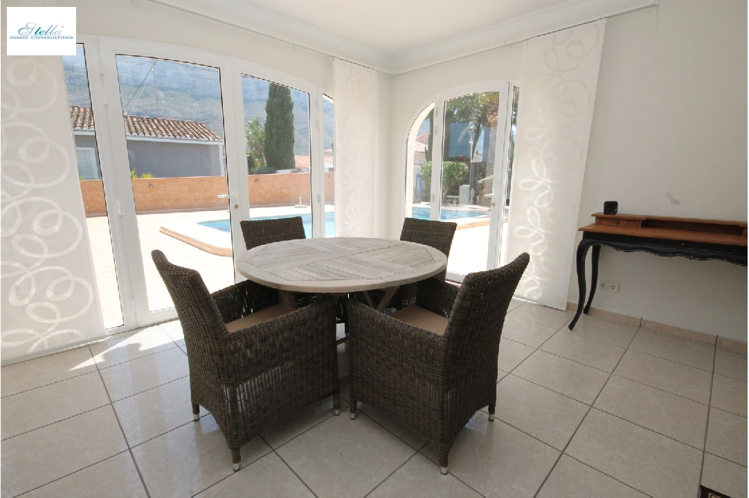 villa in Denia(Santa Lucia) for holiday rental, built area 152 m², year built 1985, condition modernized, + central heating, air-condition, plot area 800 m², 3 bedroom, 2 bathroom, swimming-pool, ref.: T-0718-7