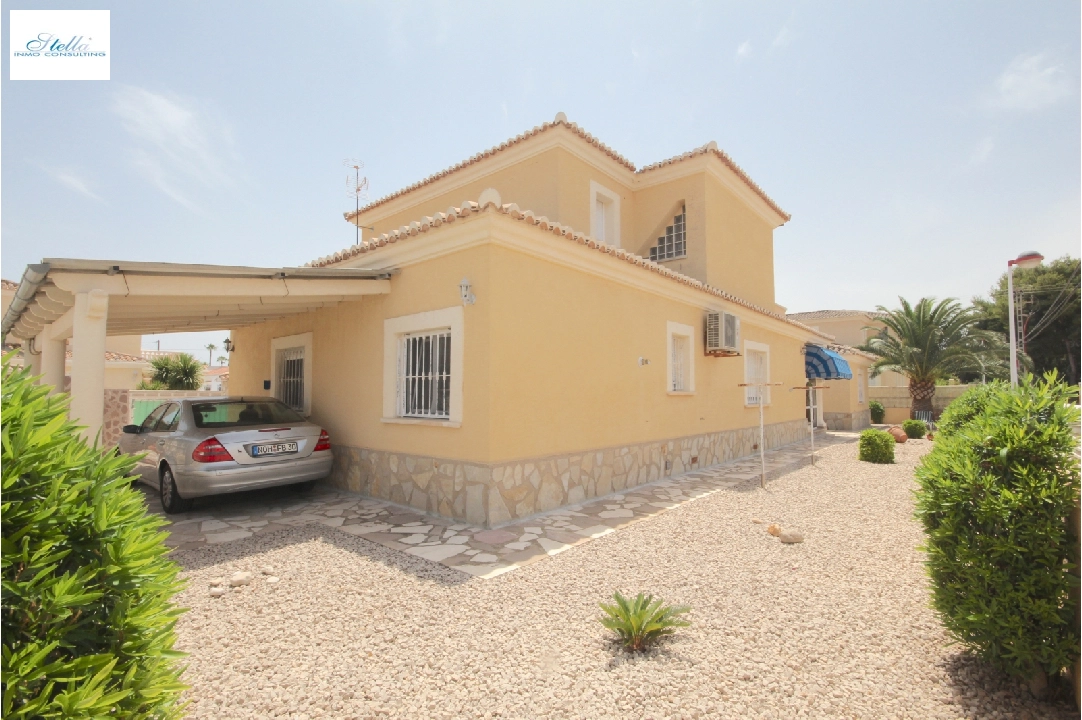 villa in Els Poblets(Sorts de la Mar ) for sale, built area 200 m², year built 2000, condition neat, + central heating, air-condition, plot area 540 m², 3 bedroom, 2 bathroom, swimming-pool, ref.: AS-1518-5