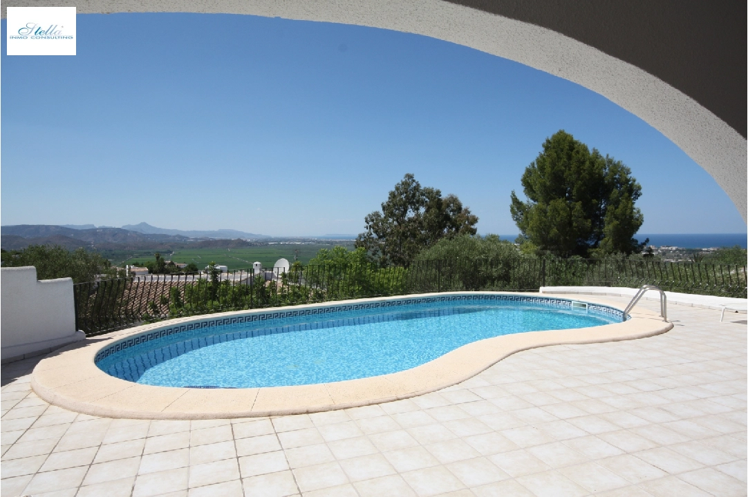 villa in Pego-Monte Pego for sale, built area 190 m², year built 2006, condition modernized, + underfloor heating, air-condition, plot area 1300 m², 3 bedroom, 3 bathroom, swimming-pool, ref.: SC-D0118-19