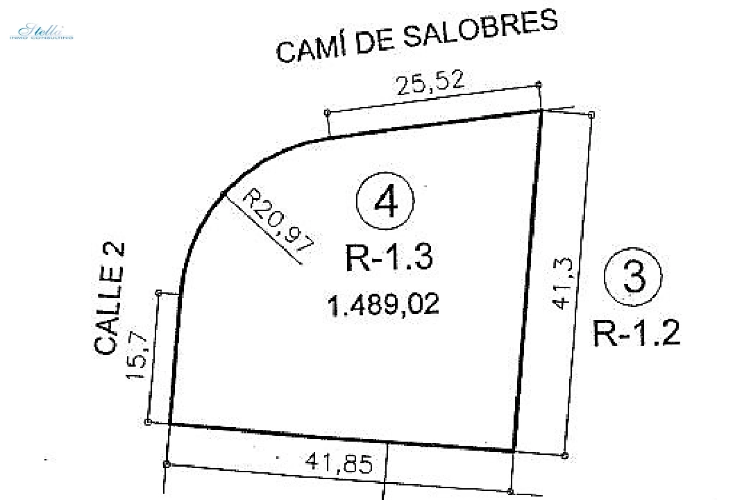 residential ground in El Vergel(Salobres) for sale, plot area 1489 m², ref.: GC-0819-7