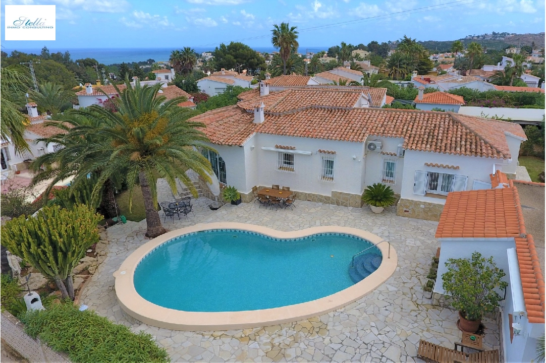 villa in Denia(Montgo) for sale, built area 163 m², year built 1981, + central heating, air-condition, plot area 809 m², 3 bedroom, 2 bathroom, swimming-pool, ref.: HD-0619-3