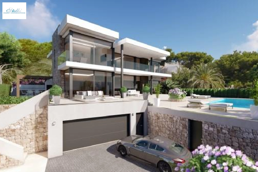 villa in Calpe for sale, built area 447 m², plot area 1200 m², 5 bedroom, 5 bathroom, swimming-pool, ref.: COB-2670-3