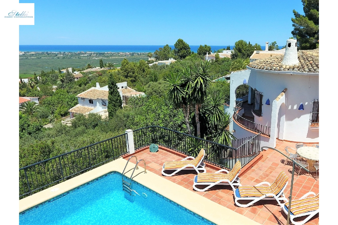 villa in Pego-Monte Pego for sale, built area 120 m², year built 1985, + central heating, plot area 2000 m², 3 bedroom, 2 bathroom, swimming-pool, ref.: 2-8206-24