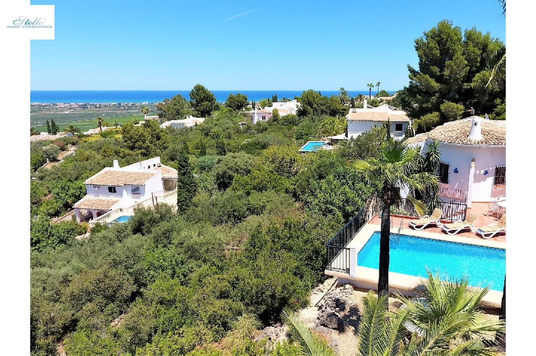 villa in Pego-Monte Pego for sale, built area 120 m², year built 1985, + central heating, plot area 2000 m², 3 bedroom, 2 bathroom, swimming-pool, ref.: 2-8206-30