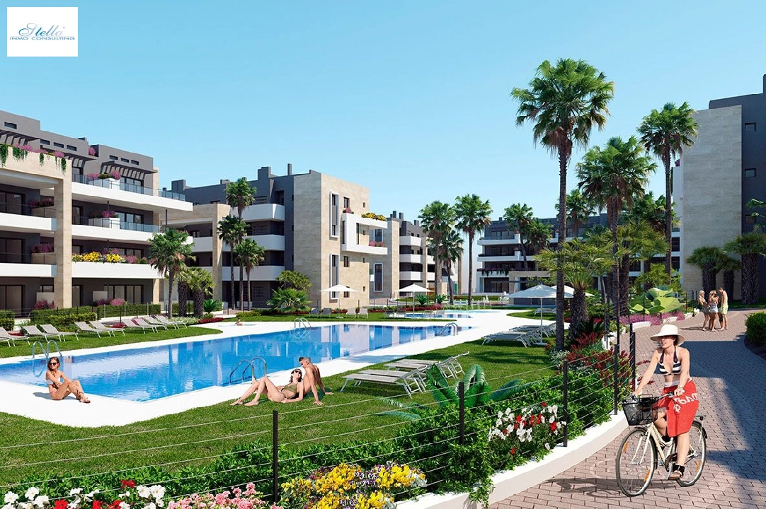 penthouse apartment in Playa Flamenca for sale, built area 147 m², condition first owner, air-condition, 2 bedroom, 2 bathroom, swimming-pool, ref.: HA-PFN-100-A02-3