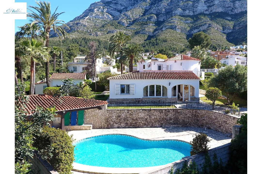 villa in Denia(Don Quijote I) for sale, built area 154 m², year built 1983, condition neat, + central heating, air-condition, plot area 918 m², 3 bedroom, 2 bathroom, swimming-pool, ref.: SC-T1121-1
