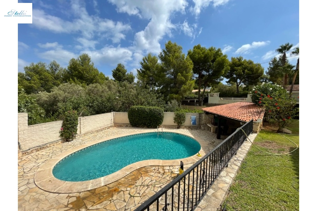 villa in Denia(Don Quijote I) for sale, built area 154 m², year built 1983, condition neat, + central heating, air-condition, plot area 918 m², 3 bedroom, 2 bathroom, swimming-pool, ref.: SC-T1121-22
