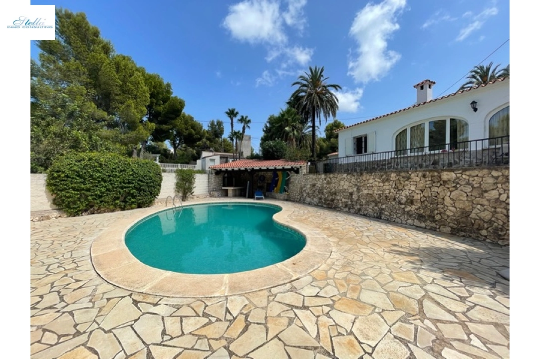 villa in Denia(Don Quijote I) for sale, built area 154 m², year built 1983, condition neat, + central heating, air-condition, plot area 918 m², 3 bedroom, 2 bathroom, swimming-pool, ref.: SC-T1121-6