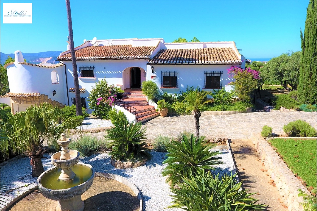 villa in Pego-Monte Pego for sale, built area 300 m², year built 1986, condition neat, + stove, air-condition, plot area 4477 m², 4 bedroom, 3 bathroom, swimming-pool, ref.: Lo-4219-3