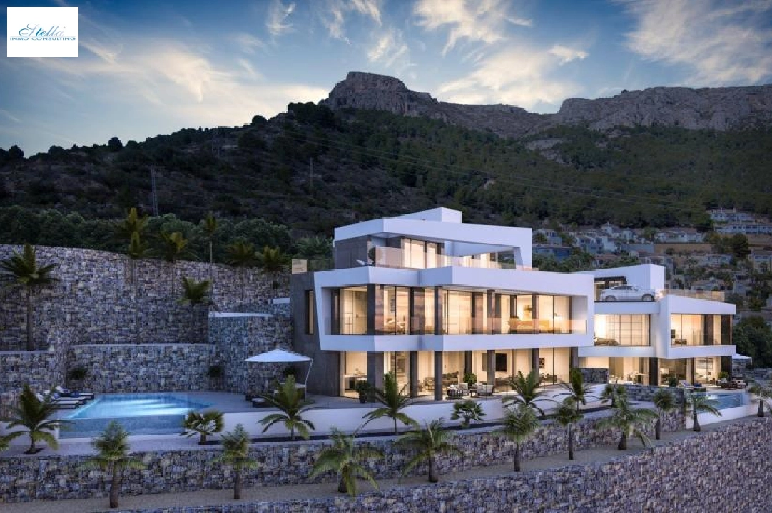 villa in Calpe for sale, built area 410 m², air-condition, plot area 820 m², 4 bedroom, 5 bathroom, ref.: BP-3061CAL-3