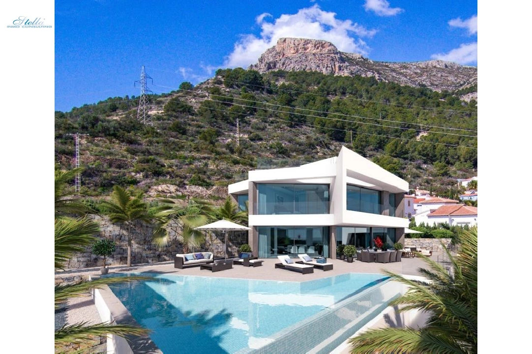 villa in Calpe for sale, built area 410 m², air-condition, plot area 820 m², 4 bedroom, 5 bathroom, ref.: BP-3061CAL-4