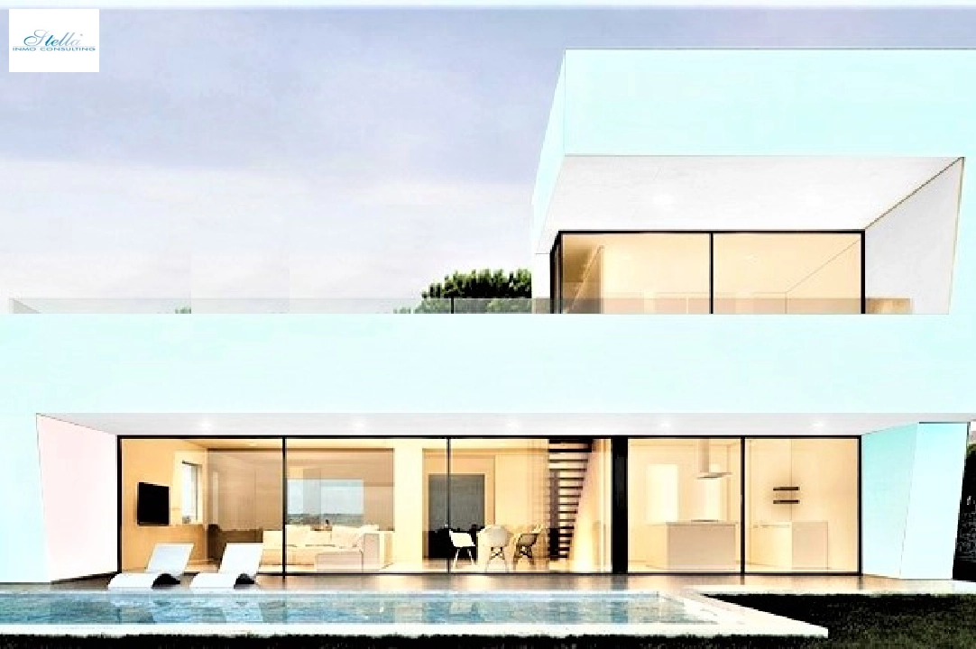 villa in Moraira(Benimeit) for sale, built area 185 m², year built 2020, air-condition, plot area 850 m², 4 bedroom, 3 bathroom, swimming-pool, ref.: BI-MT.H-742-5