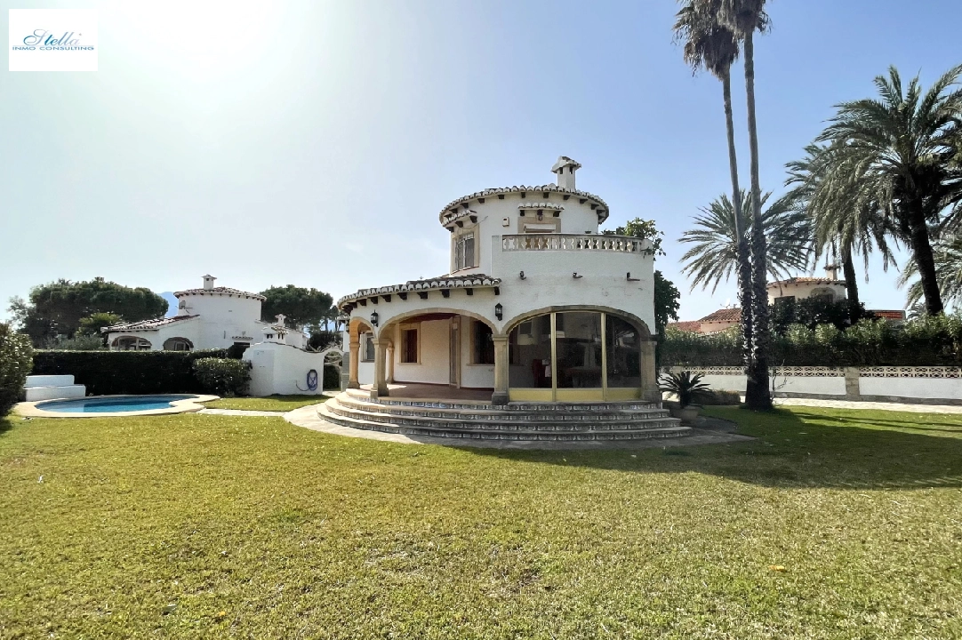 villa in Denia for sale, built area 150 m², year built 1984, condition neat, + central heating, air-condition, plot area 850 m², 3 bedroom, 3 bathroom, swimming-pool, ref.: AS-1020-4