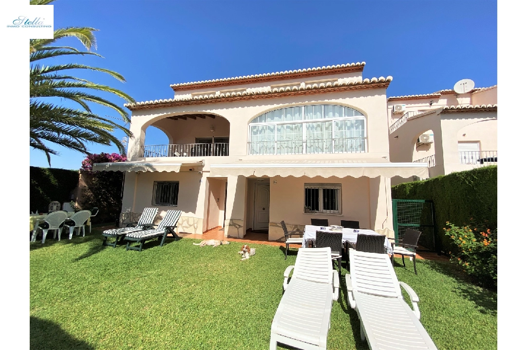 terraced house cornerside in Oliva for sale, built area 133 m², year built 2002, condition modernized, air-condition, plot area 206 m², 4 bedroom, 4 bathroom, swimming-pool, ref.: SC-G0120-26