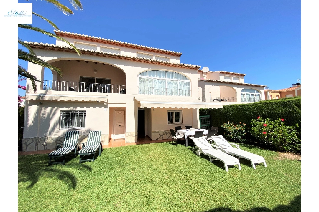 terraced house cornerside in Oliva for sale, built area 133 m², year built 2002, condition modernized, air-condition, plot area 206 m², 4 bedroom, 4 bathroom, swimming-pool, ref.: SC-G0120-28