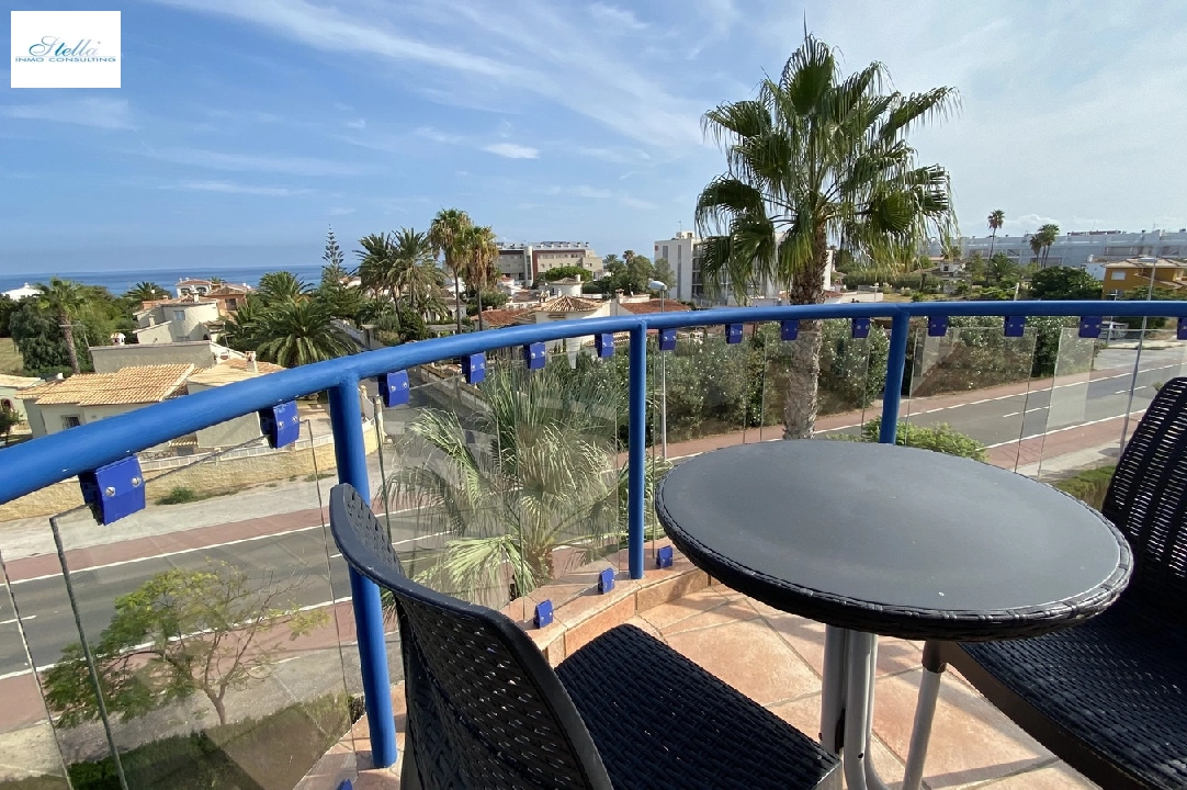penthouse apartment in Denia(Deveses) for sale, built area 84 m², year built 2003, condition neat, + stove, air-condition, 2 bedroom, 2 bathroom, swimming-pool, ref.: AS-2320-18
