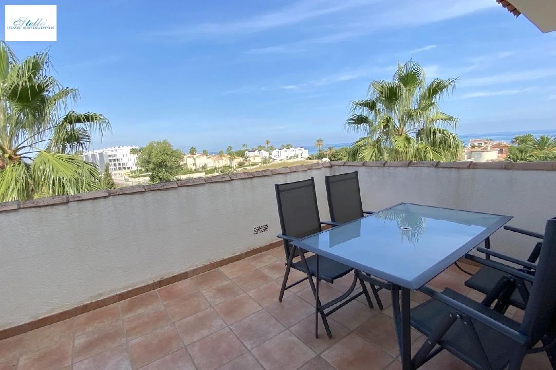 penthouse apartment in Denia(Deveses) for sale, built area 84 m², year built 2003, condition neat, + stove, air-condition, 2 bedroom, 2 bathroom, swimming-pool, ref.: AS-2320-3