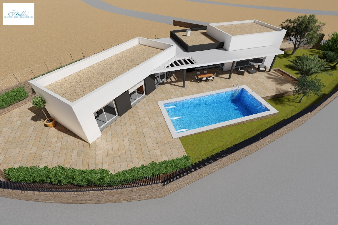 villa in Moraira for sale, built area 251 m², air-condition, plot area 1030 m², 3 bedroom, 2 bathroom, swimming-pool, ref.: CA-H-1351-AMB-2