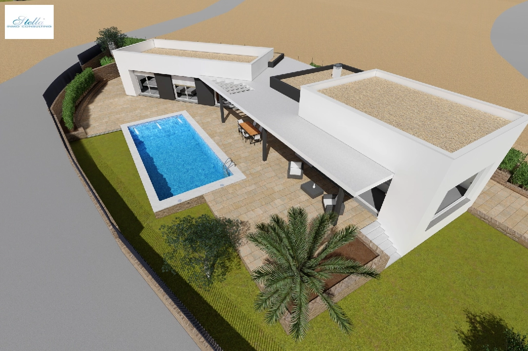 villa in Moraira for sale, built area 251 m², air-condition, plot area 1030 m², 3 bedroom, 2 bathroom, swimming-pool, ref.: CA-H-1351-AMB-7
