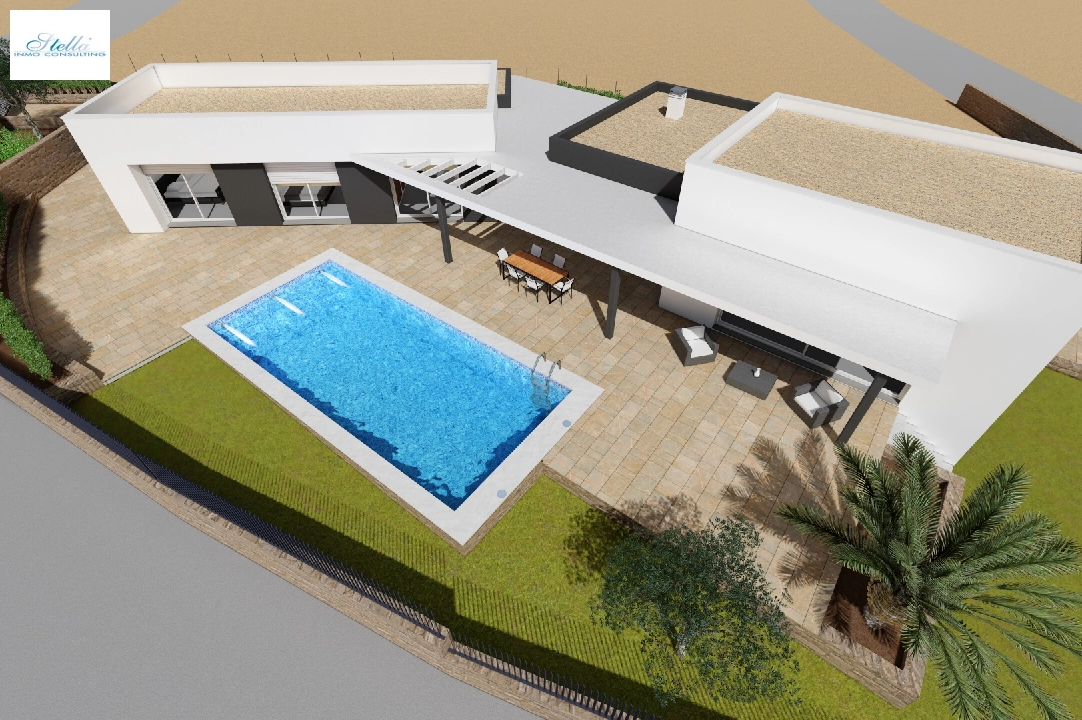villa in Moraira for sale, built area 251 m², air-condition, plot area 1030 m², 3 bedroom, 2 bathroom, swimming-pool, ref.: CA-H-1351-AMB-8