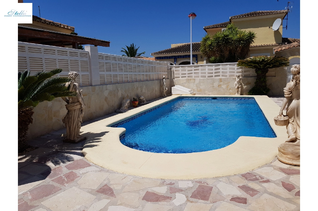 summer house in Els Poblets for holiday rental, built area 156 m², year built 1999, + central heating, air-condition, plot area 460 m², 3 bedroom, 2 bathroom, ref.: V-0220-2