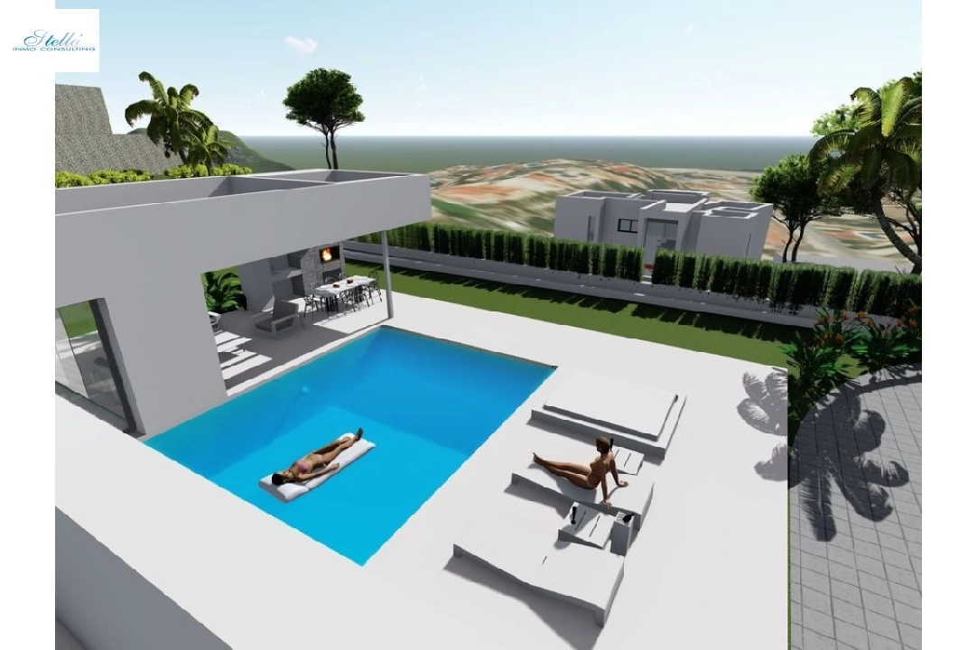 villa in Calpe(Canuta Baja) for sale, built area 369 m², air-condition, plot area 1252 m², 4 bedroom, 3 bathroom, ref.: BP-6029CAL-7