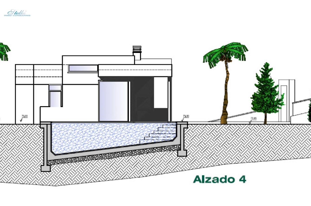 villa in Benissa(Fanadix) for sale, built area 285 m², air-condition, plot area 800 m², 3 bedroom, 2 bathroom, ref.: BP-3378BEN-10