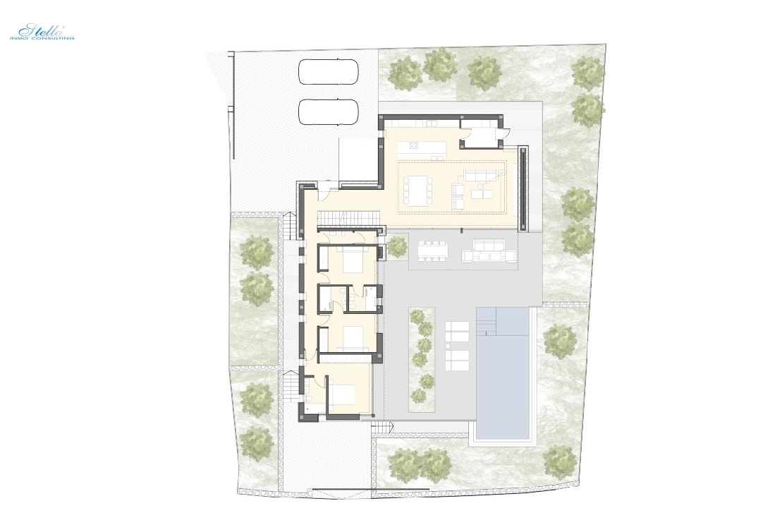 villa in Moraira(Moravit) for sale, built area 322 m², air-condition, plot area 939 m², 4 bedroom, 4 bathroom, ref.: BP-3376MOR-8