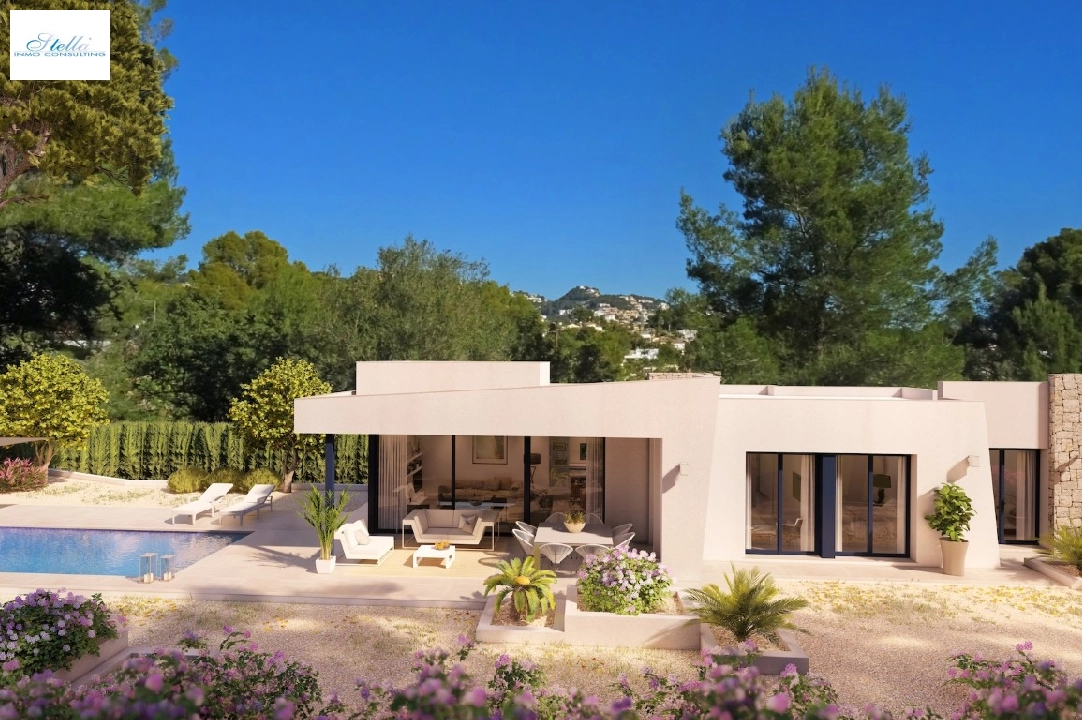 villa in Benissa(Fanadix) for sale, built area 297 m², air-condition, plot area 800 m², 3 bedroom, 2 bathroom, ref.: BP-3380BEN-1