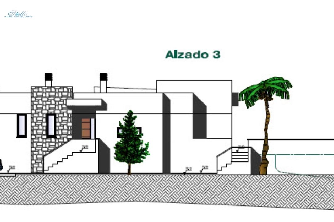 villa in Benissa(Fanadix) for sale, built area 297 m², air-condition, plot area 800 m², 3 bedroom, 2 bathroom, ref.: BP-3380BEN-7