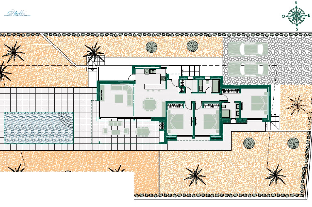 villa in Benissa(Fanadix) for sale, built area 301 m², air-condition, plot area 800 m², 3 bedroom, 2 bathroom, ref.: BP-3379BEN-4