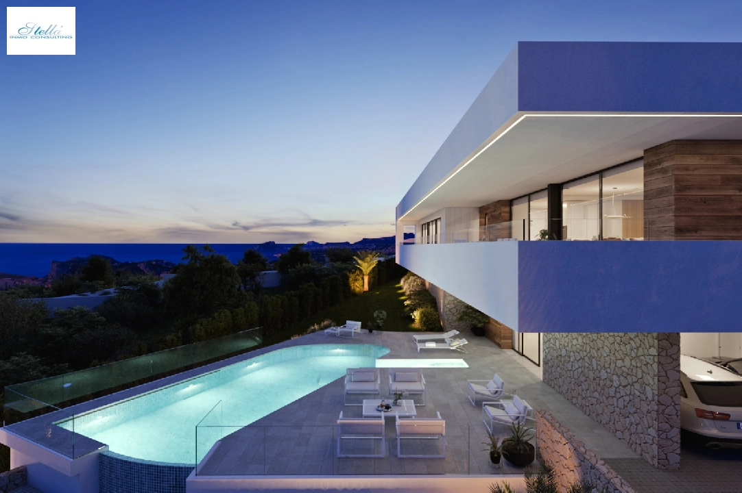 villa in Cumbre del Sol(Residencial Plus Jazmines) for sale, built area 183 m², plot area 963 m², 3 bedroom, 4 bathroom, swimming-pool, ref.: VA-AJ063-1