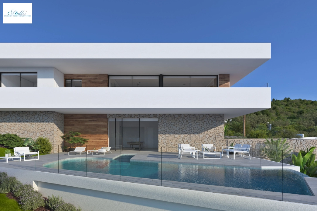 villa in Cumbre del Sol(Residencial Plus Jazmines) for sale, built area 183 m², plot area 963 m², 3 bedroom, 4 bathroom, swimming-pool, ref.: VA-AJ063-5