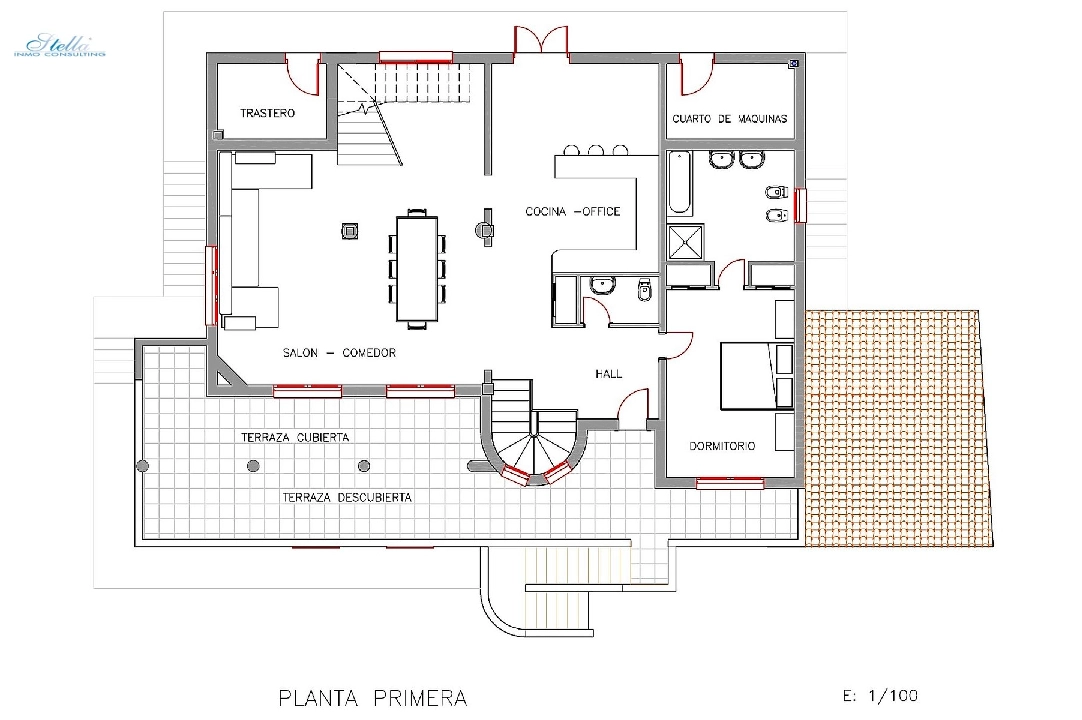 villa in Denia-La Sella(Pedreguer) for sale, built area 400 m², year built 2001, condition mint, + central heating, air-condition, plot area 1386 m², 6 bedroom, 6 bathroom, swimming-pool, ref.: GC-0521-58